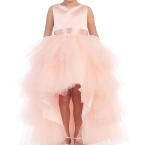 Blush pink formal dress with tags